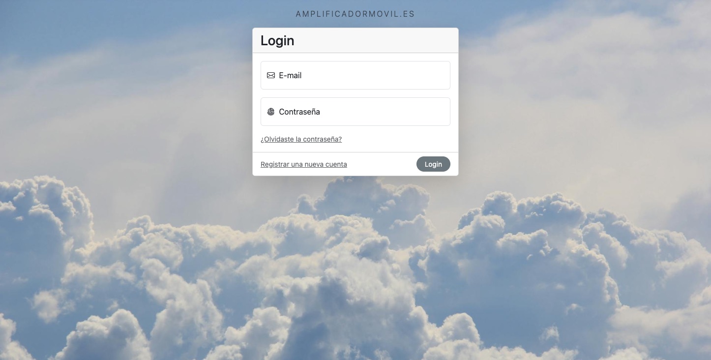 Log in